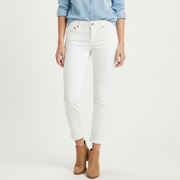 Ralph Lauren Denim - Ralph Lauren Denim & Supply Morgan Crop Skinny Jeans White Size 27